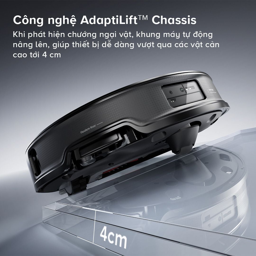  Robot Hút Bụi Lau Nhà Roborock Saros 10R 