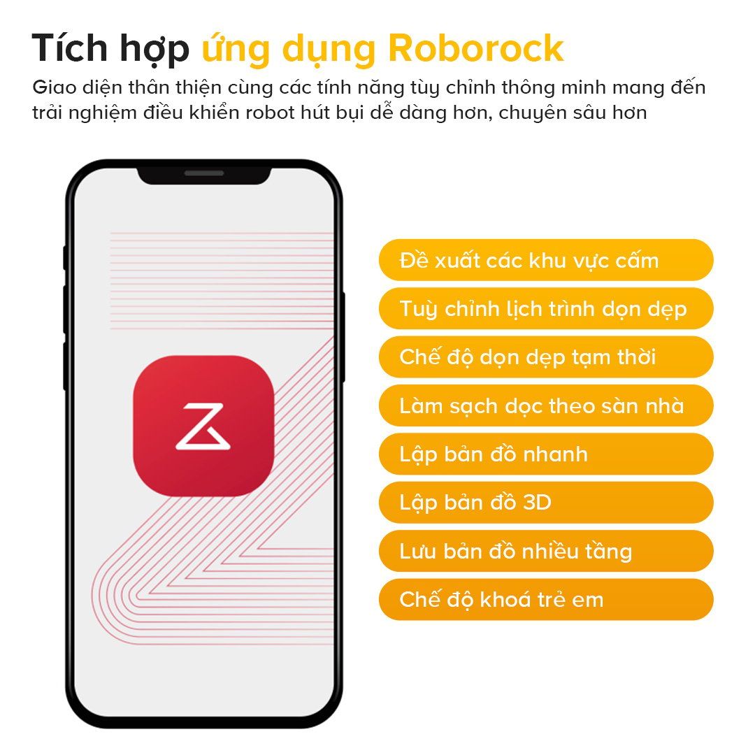  Robot Hút Bụi Lau Nhà Roborock QR 798 