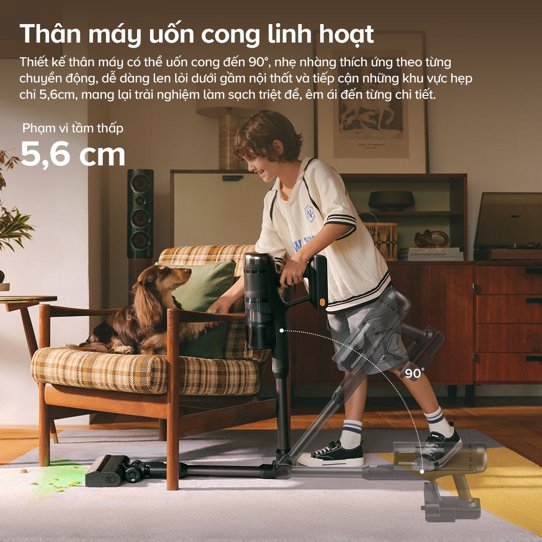  Máy Hút Bụi Cầm Tay Không Dây Roborock H60 Ultra 