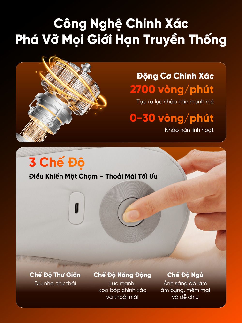  Gối Massage Cổ Và Lưng Đa Năng Breo P2 - Đấm Bóp Làm Nóng - 4 Cách Sử Dụng 