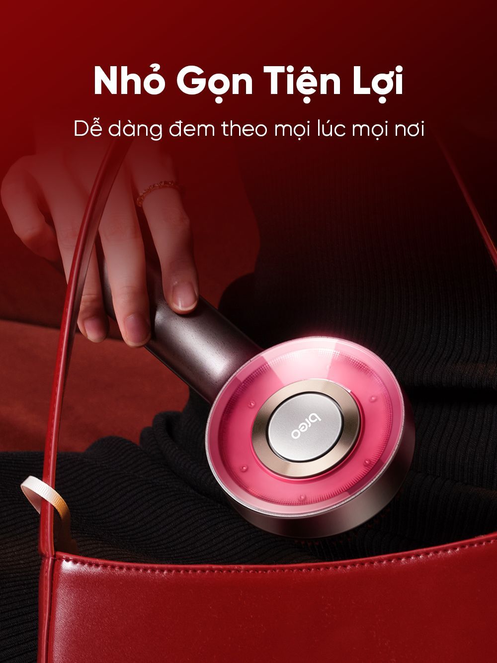  Lược Điện Massage Da Đầu Breo Scalp 3 