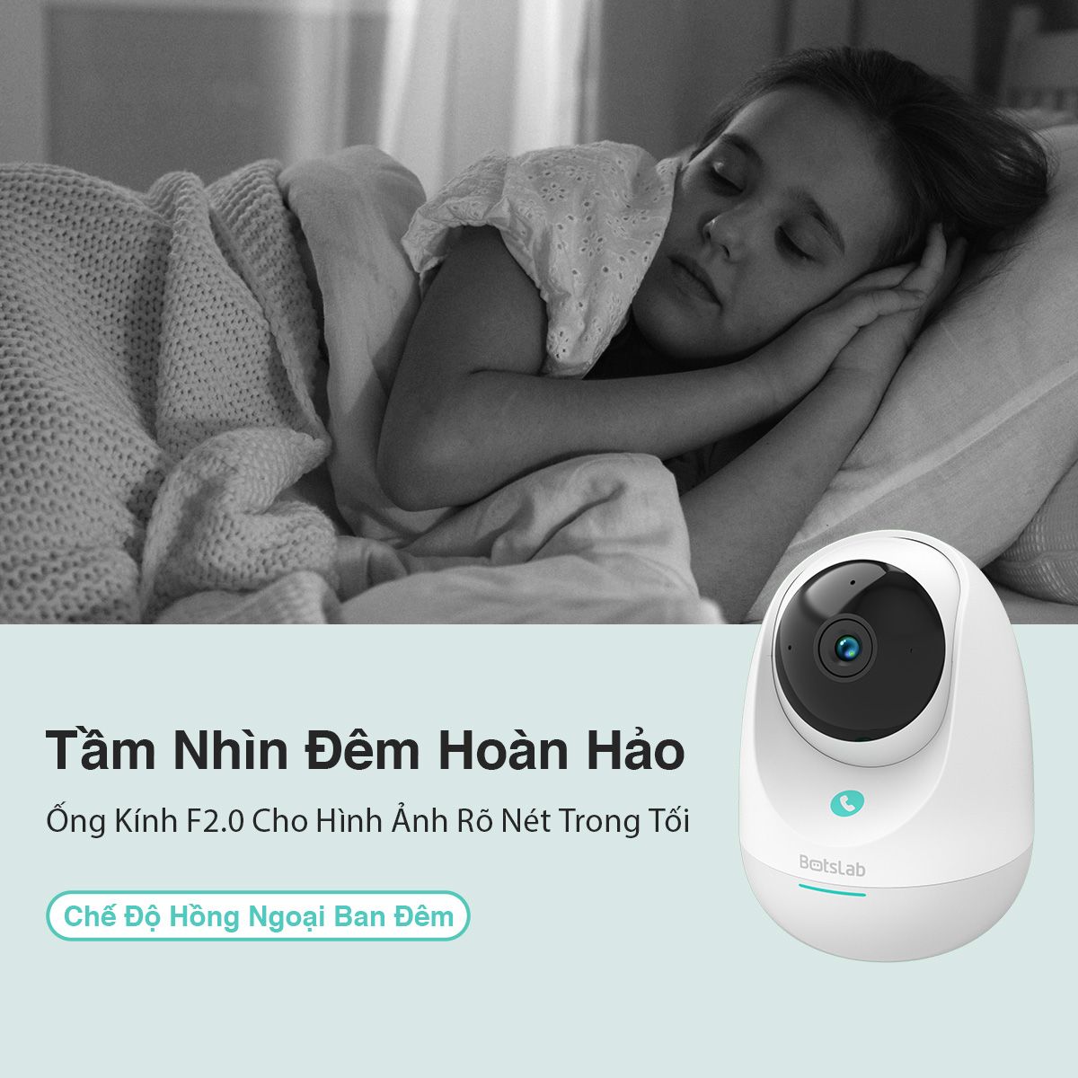  Camera Wifi Trong Nhà Botslab C213 