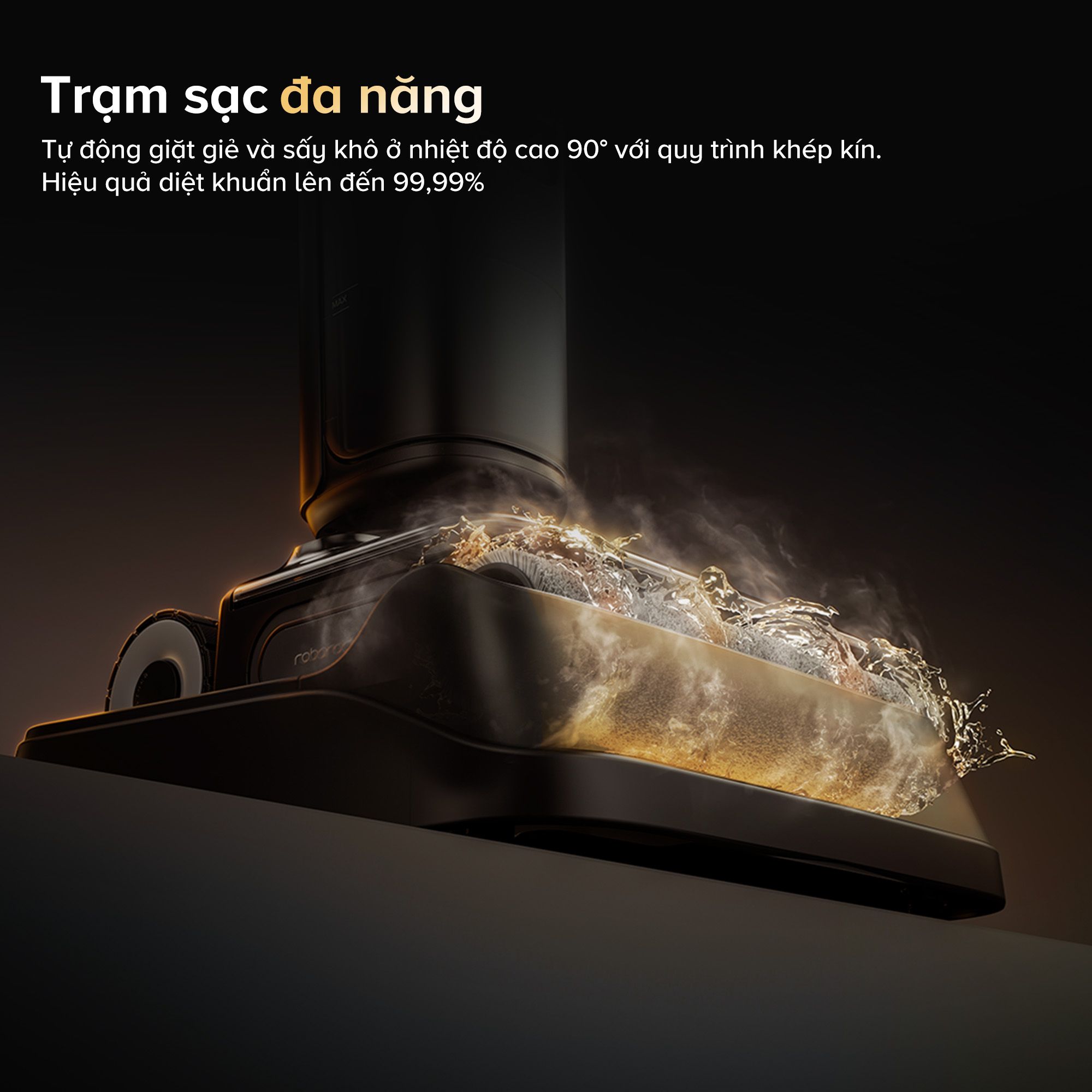  Máy Hút Bụi Lau Nhà Roborock F25 ACE Combo 