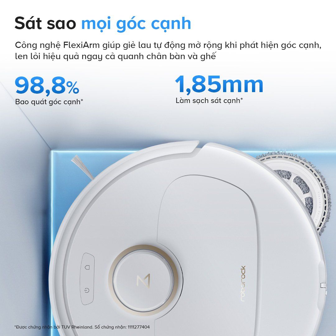  Robot Hút Bụi Lau Nhà Roborock Qrevo 5AE 
