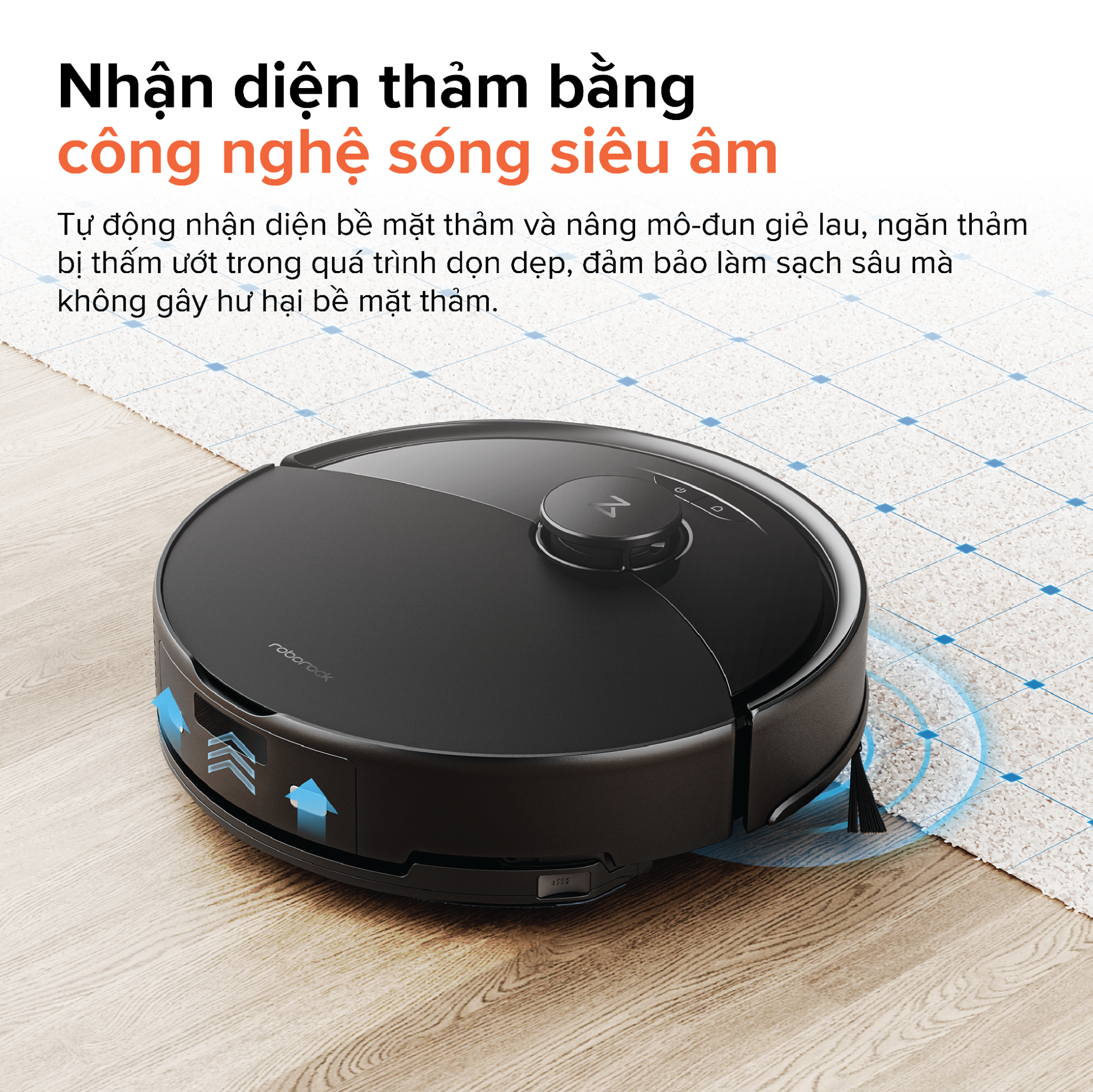  Robot Hút Bụi Lau Nhà Roborock Q10 VF 