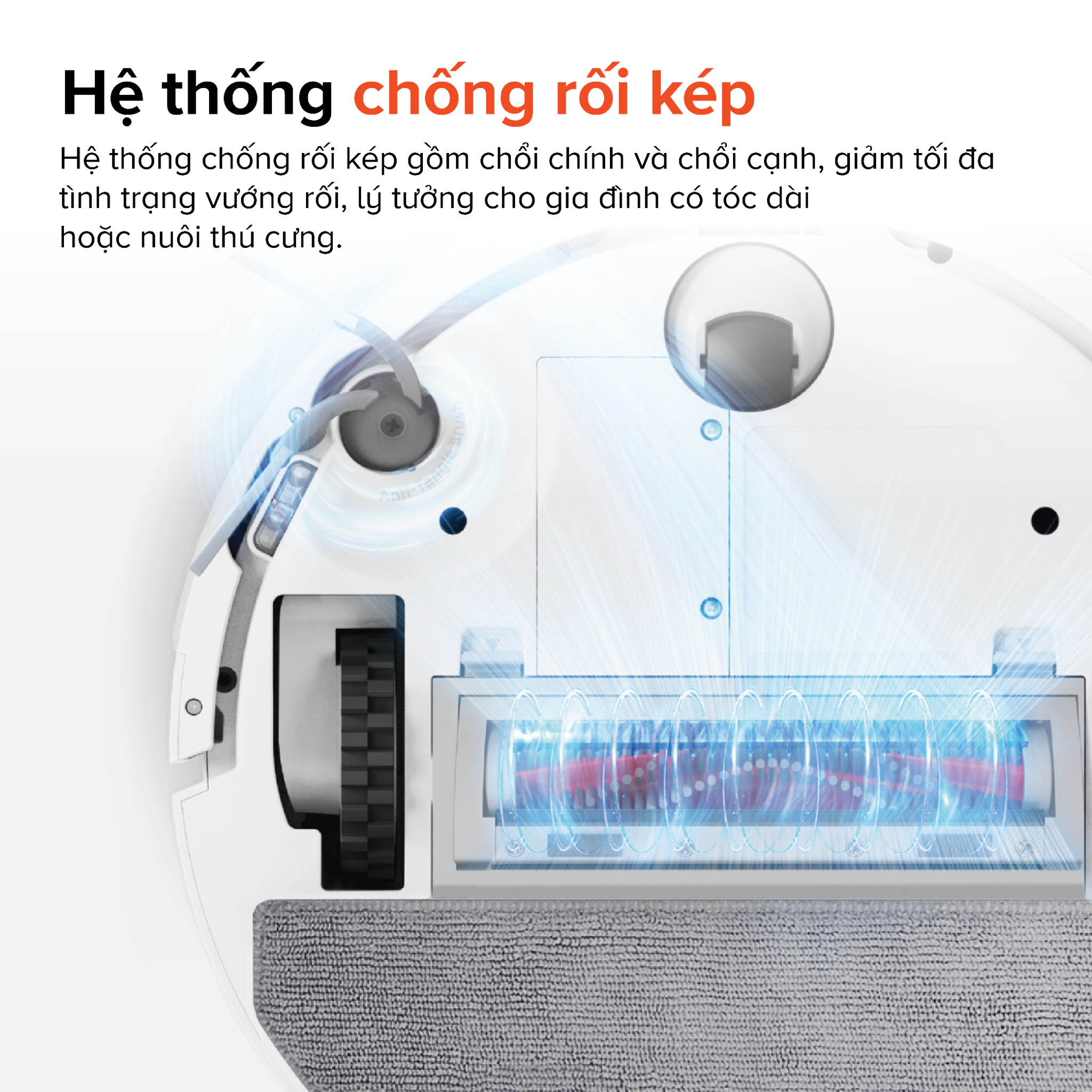  Robot Hút Bụi Lau Nhà Roborock Q7 TF 