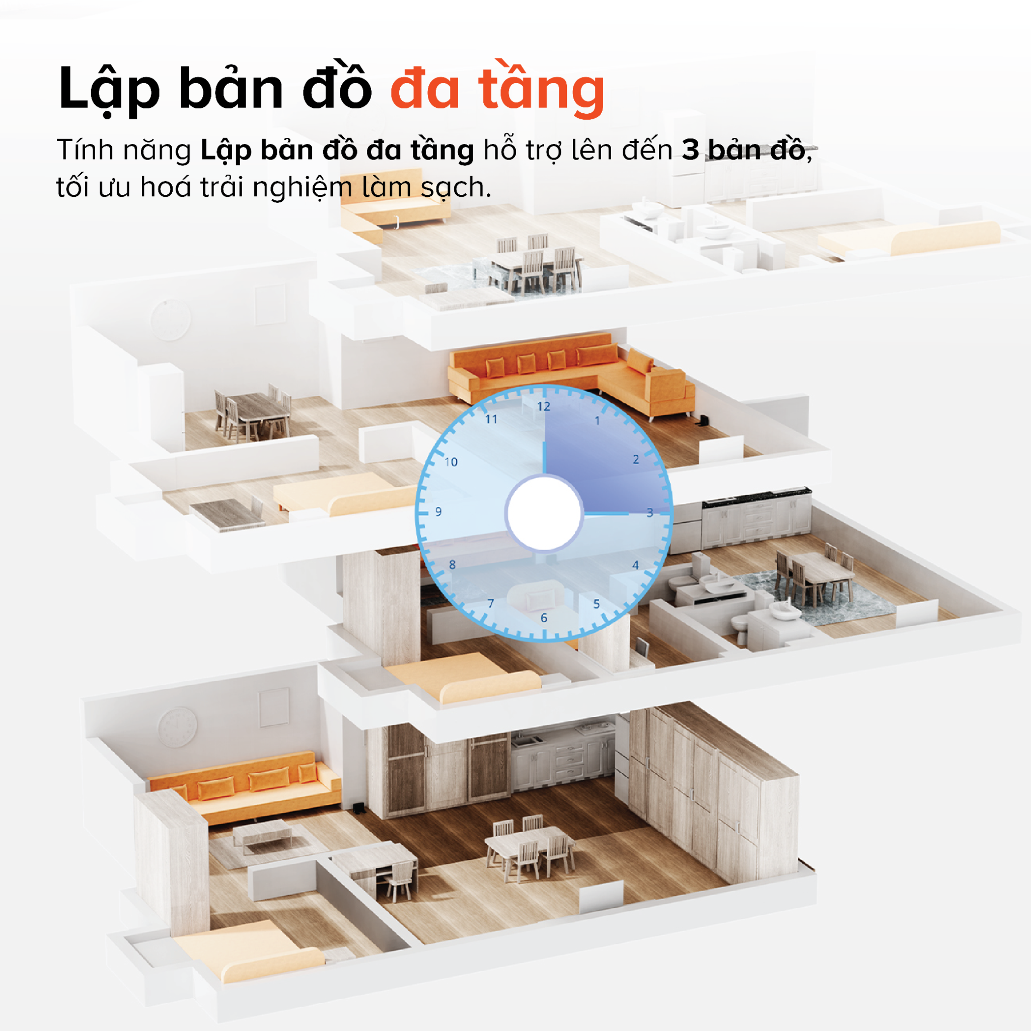  Robot Hút Bụi Lau Nhà Roborock Q7 TF 