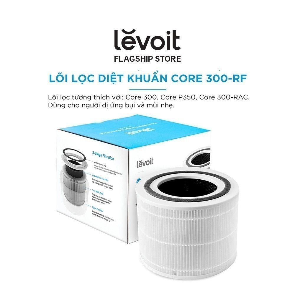  Lõi Lọc Diệt Khuẩn Tiêu Chuẩn Cho Levoit Core 300/300S RF 