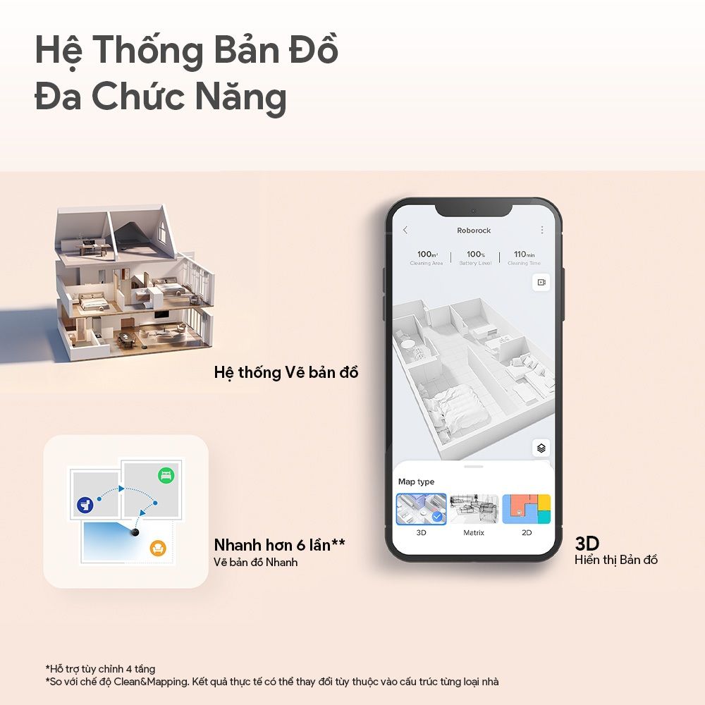  Robot Hút Bụi Lau Nhà Roborock S8 MaxV Ultra 