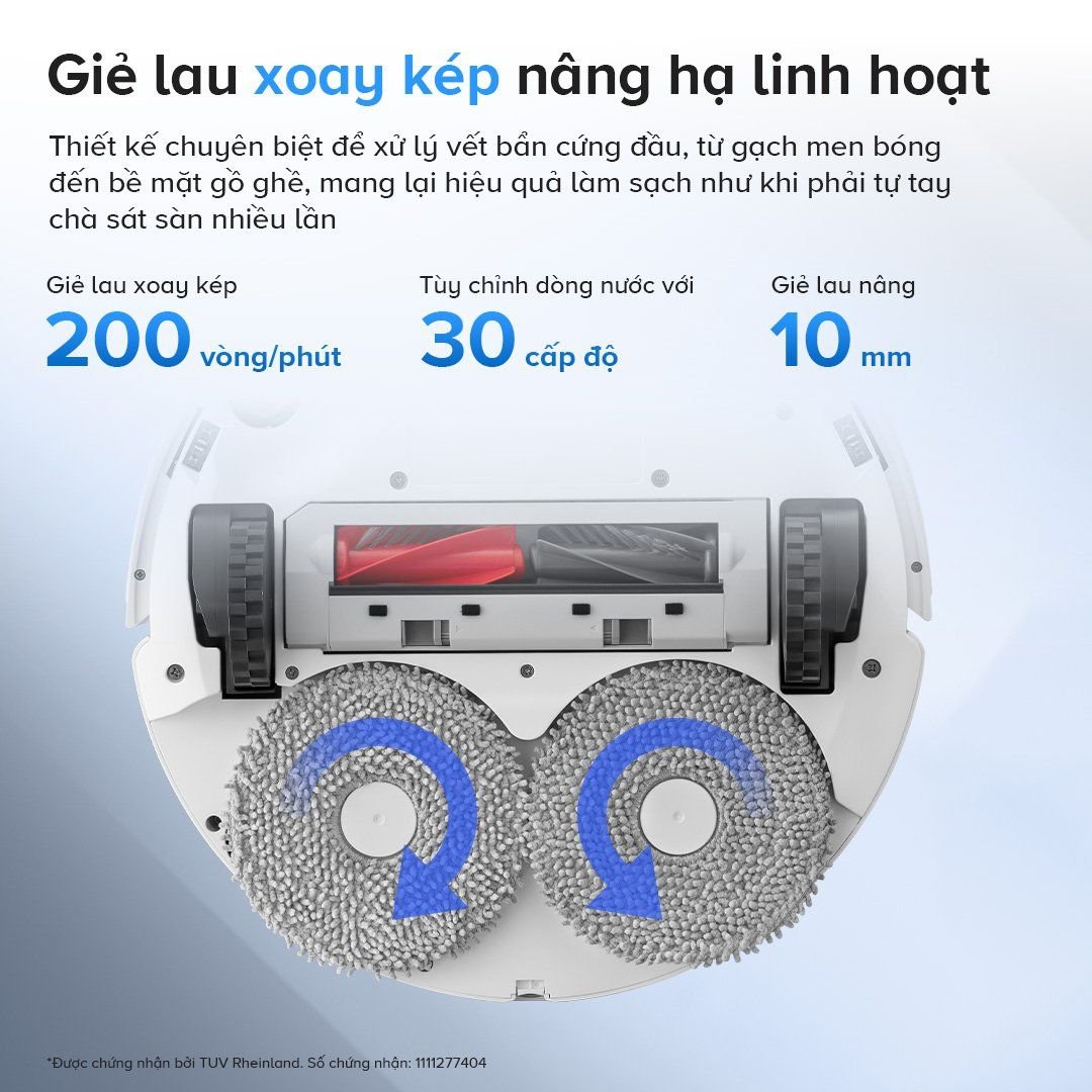  Robot Hút Bụi Lau Nhà Roborock Qrevo 5AE 