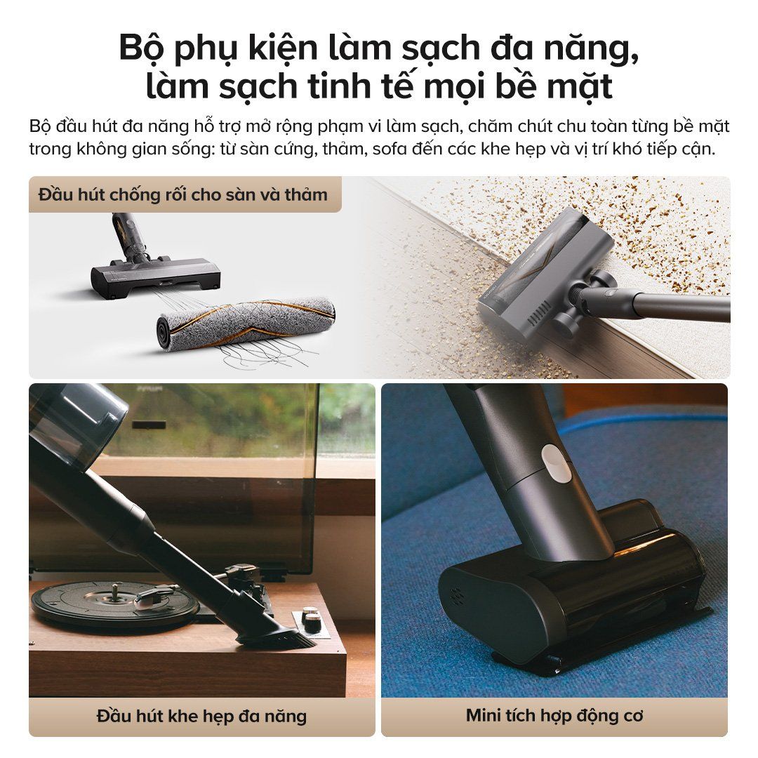  Máy Hút Bụi Cầm Tay Không Dây Roborock H60 Ultra 