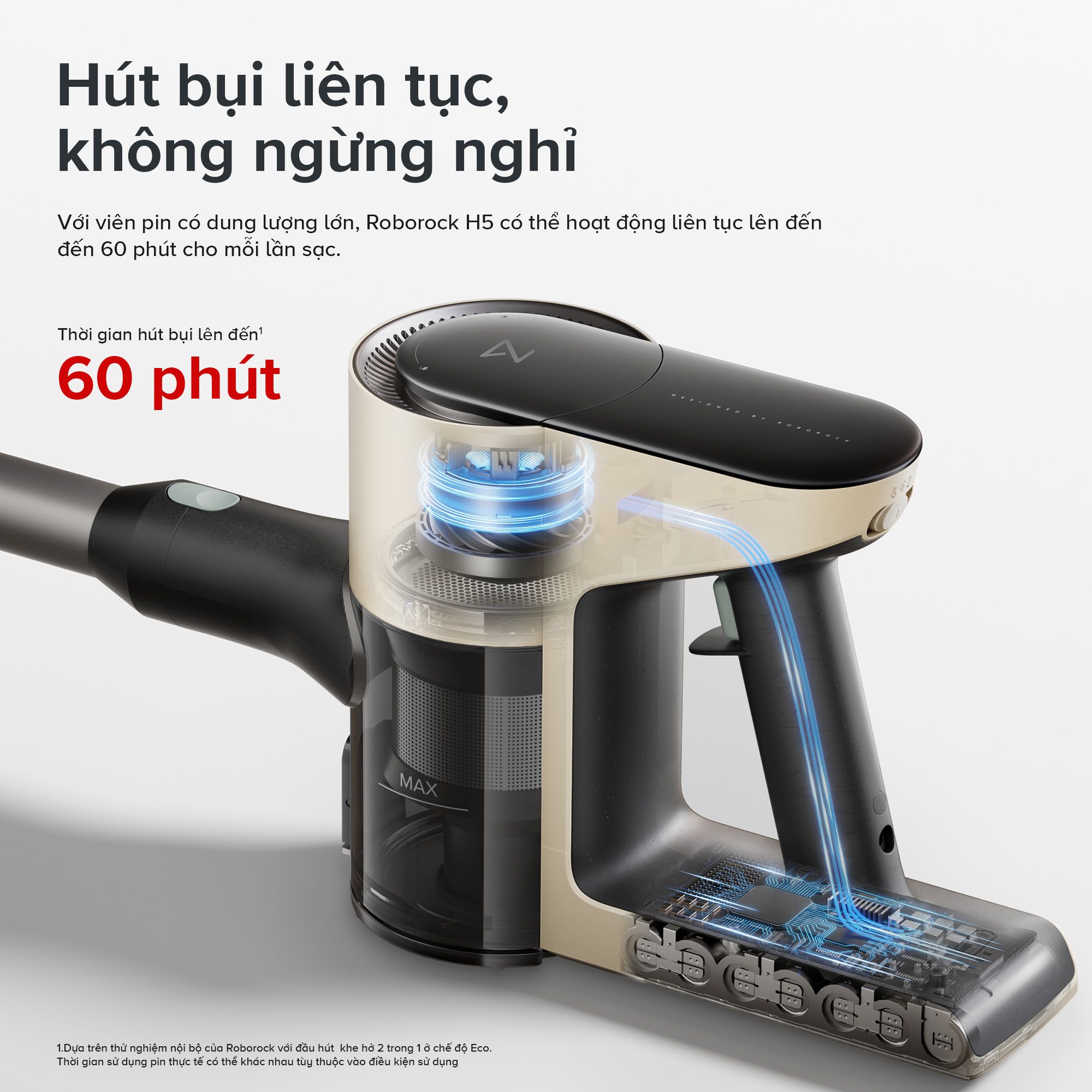  Máy Hút Bụi Cầm Tay Không Dây Roborock H5 