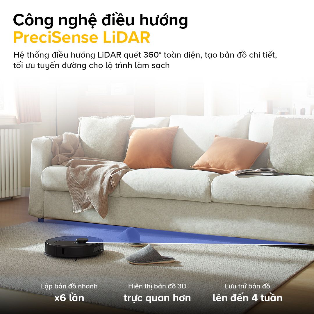  Robot Hút Bụi Lau Nhà Roborock QR 798 