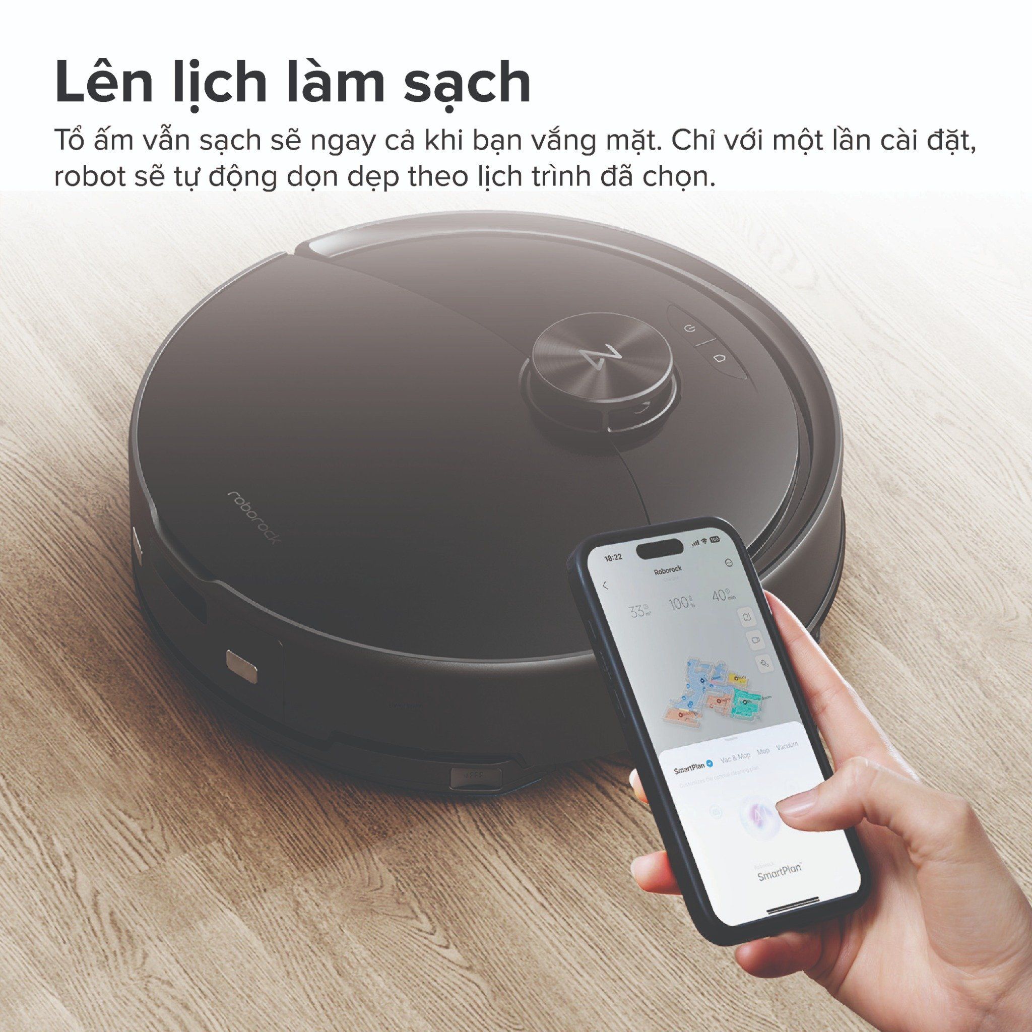 Robot Hút Bụi Lau Nhà Roborock Q10 PF 