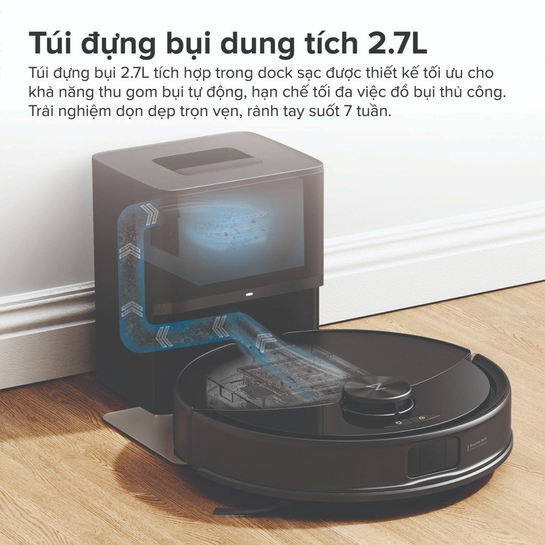  Robot Hút Bụi Lau Nhà Roborock Q10 PF+ 
