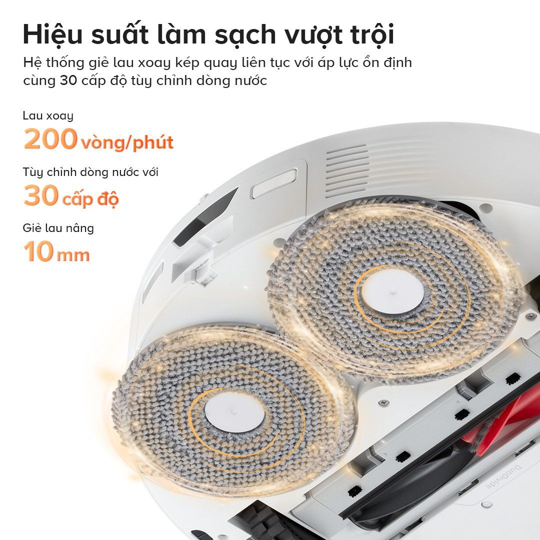  Robot Hút Bụi Lau Nhà Roborock Qrevo Edge 5V1 