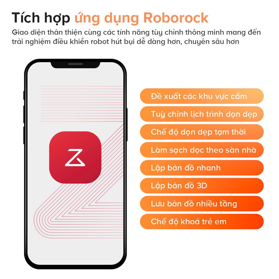  Robot Hút Bụi Lau Nhà Roborock Qrevo Edge 5V1 