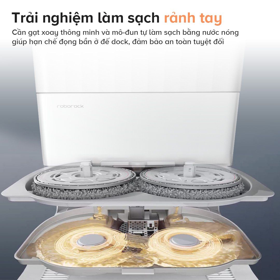  Robot Hút Bụi Lau Nhà Roborock Qrevo Edge 5V1 
