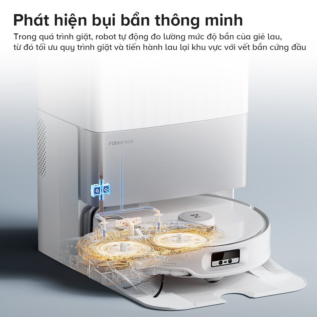  Robot Hút Bụi Lau Nhà Roborock Qrevo Edge 5V1 