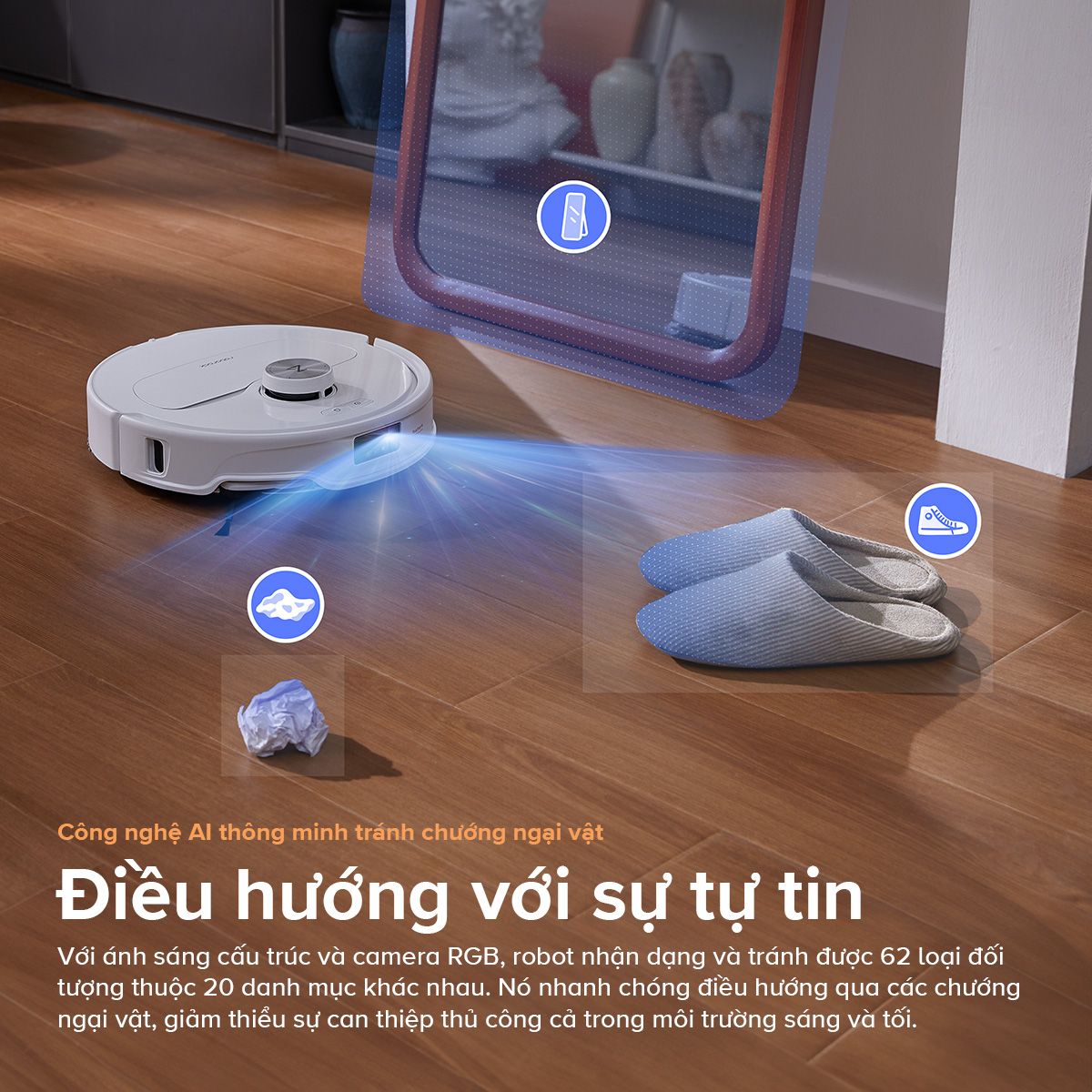  Robot Hút Bụi Lau Nhà Roborock Qrevo Master 