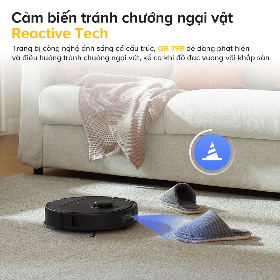  Robot Hút Bụi Lau Nhà Roborock QR 798 