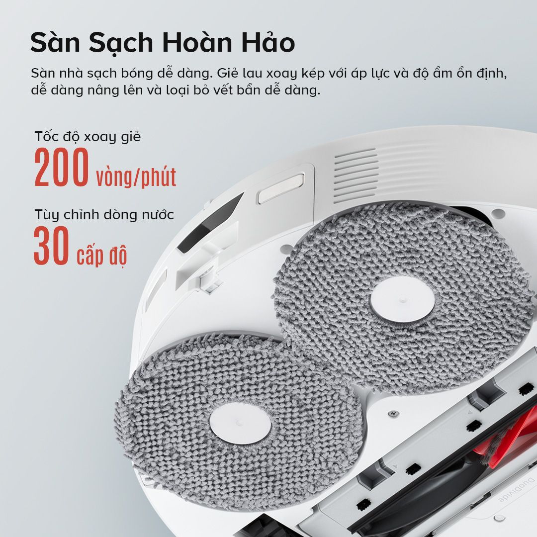  Robot Hút Bụi Lau Nhà Roborock Qrevo Curv 