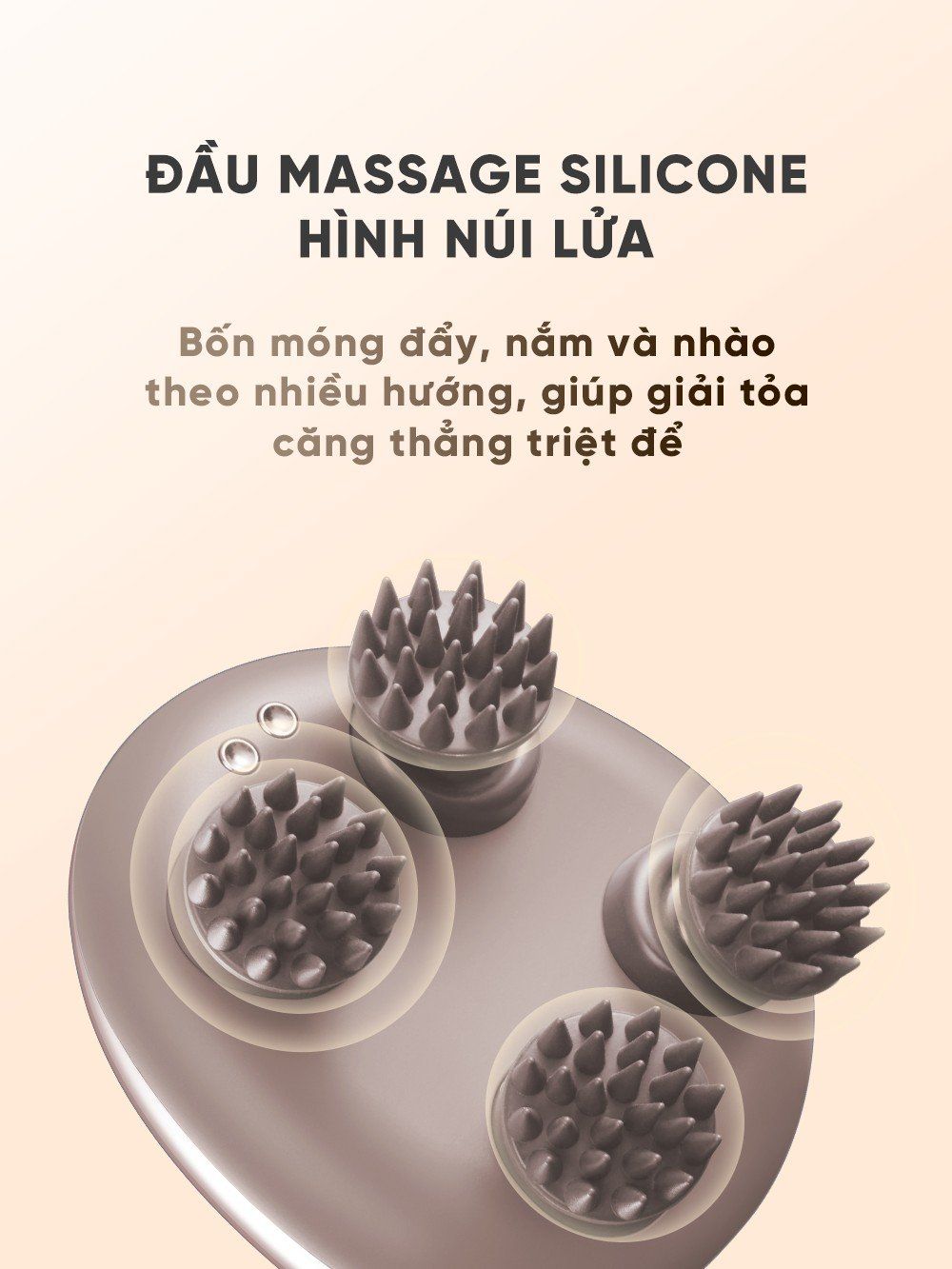  Máy Massage Đầu BREO SCALP MINI - Xoa Bóp Đa Điểm Kích Thích Mọc Tóc - Tăng Lưu Thông Máu 