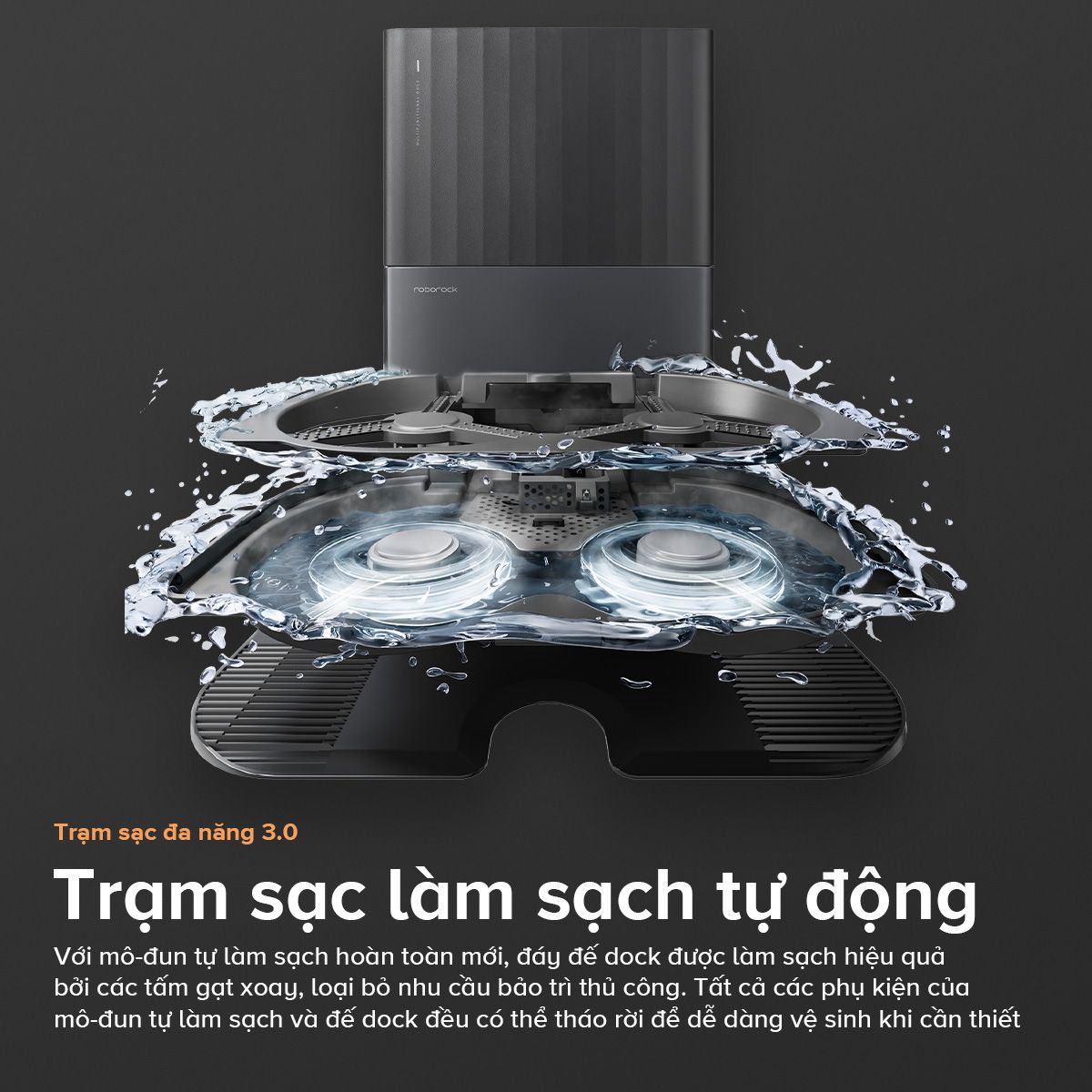  Robot Hút Bụi Lau Nhà Roborock Qrevo Master 