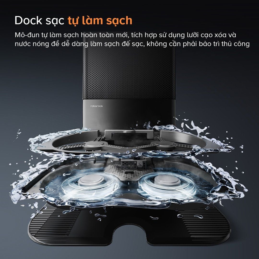  Robot Hút Bụi Lau Nhà Roborock Qrevo Slim 