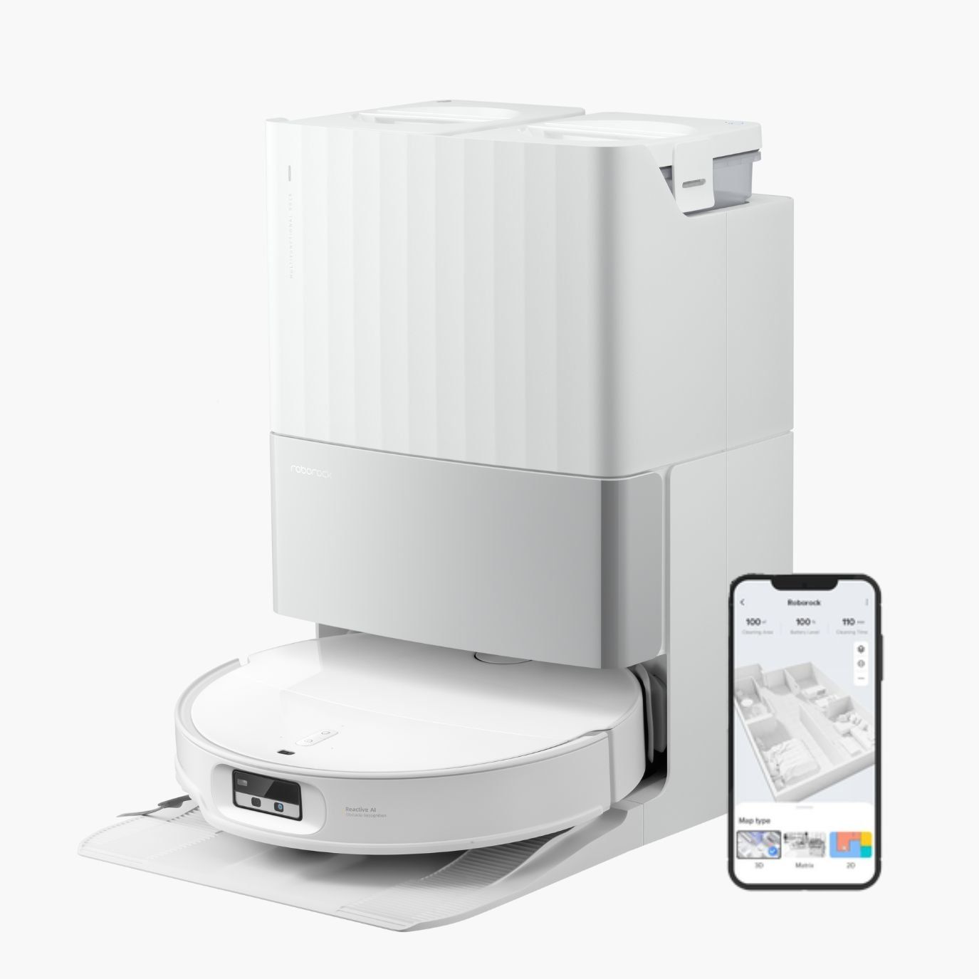  Robot Hút Bụi Lau Nhà Roborock Qrevo EdgeT 