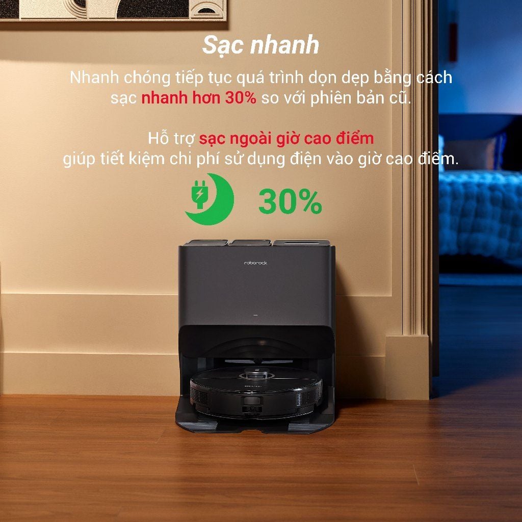  Robot Hút Bụi Lau Nhà Roborock S8 Pro Ultra 