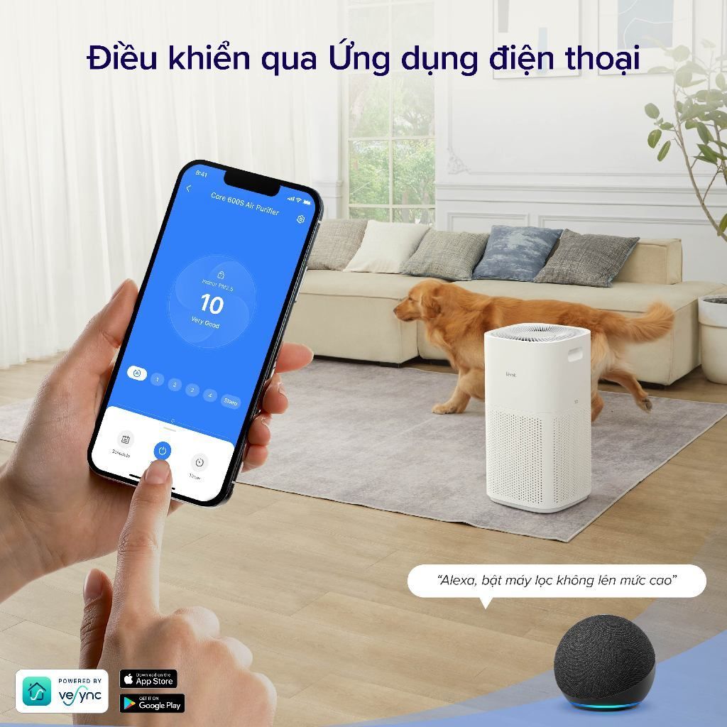  Máy Lọc Không Khí Levoit Core 600S 