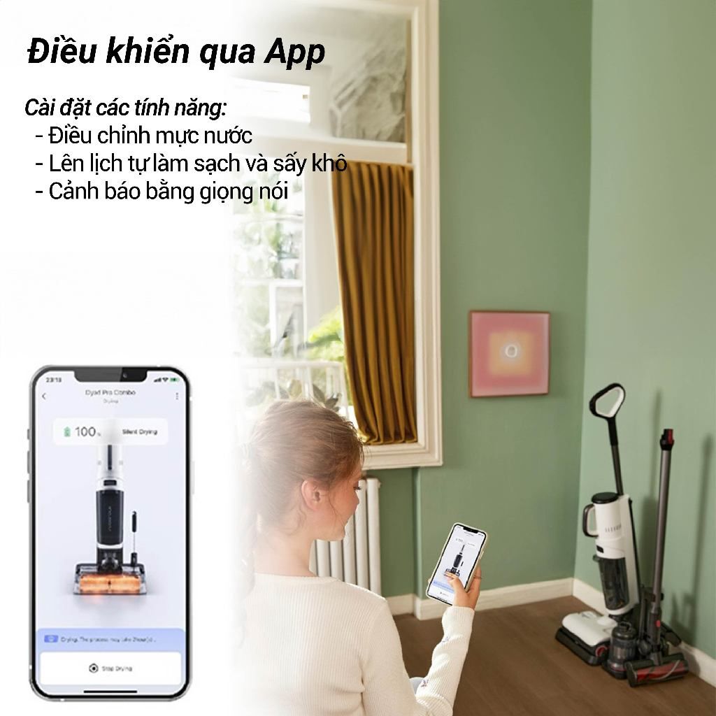  Máy Hút Bụi Cầm Tay Roborock Dyad Pro Combo (4-in-1) 