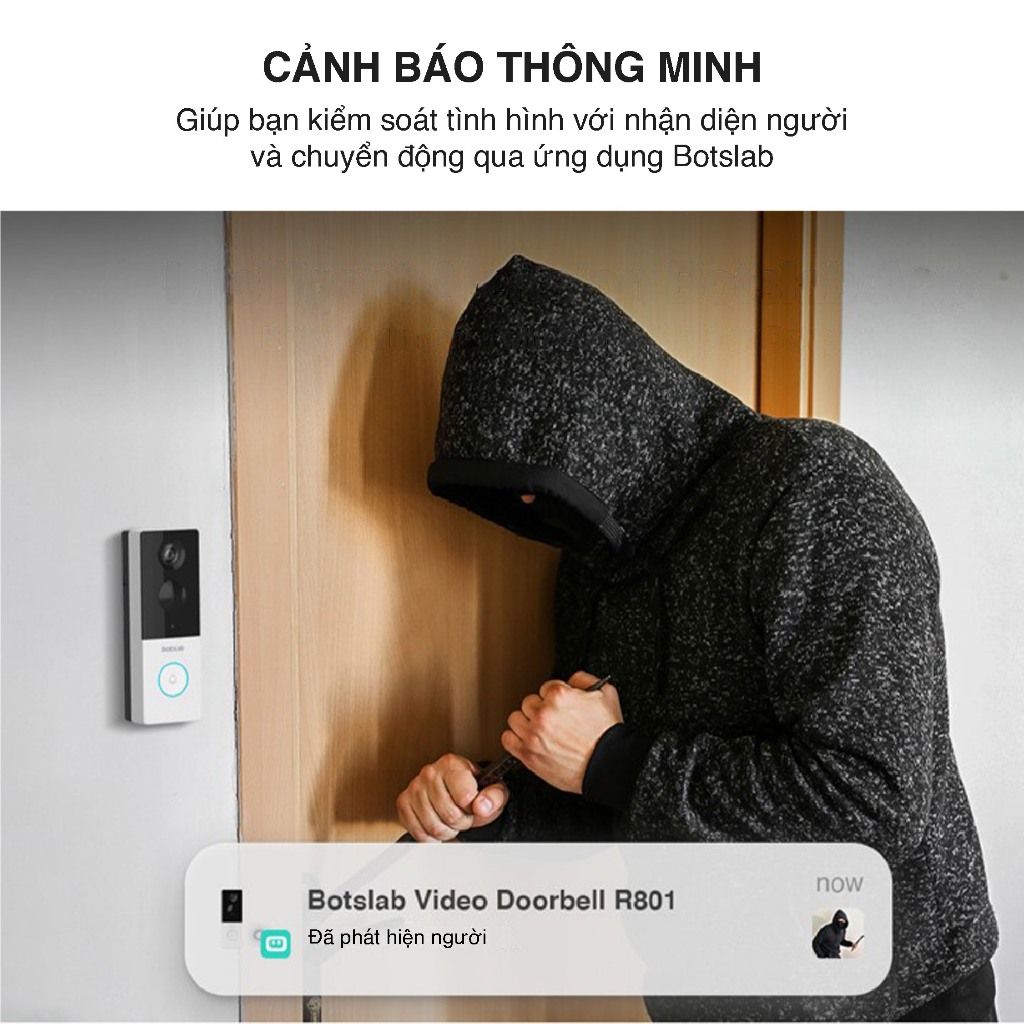  Chuông Cửa Thông Minh Botslab R801 