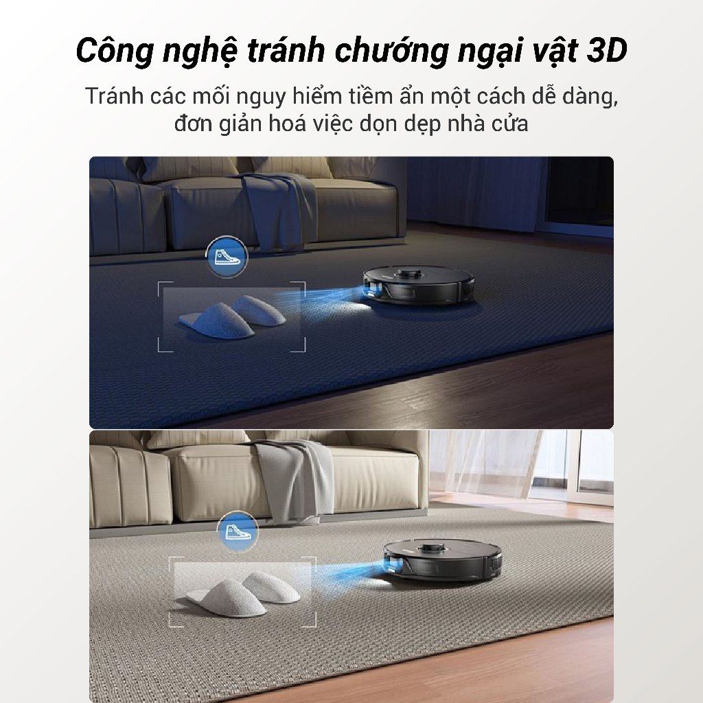  Robot Hút Bụi Lau Nhà Roborock S8 