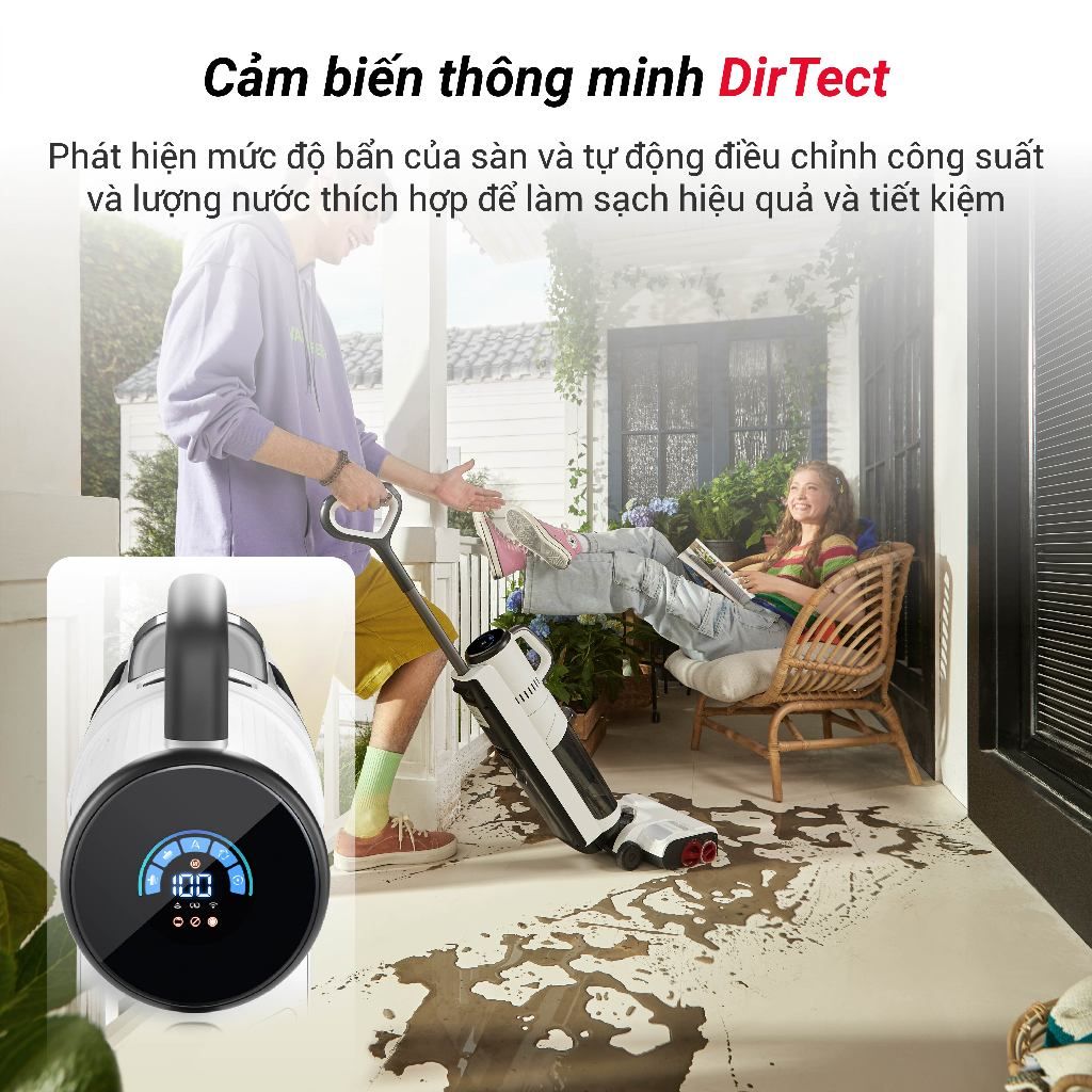  Máy Hút Bụi Cầm Tay Roborock Dyad Pro Combo (4-in-1) 