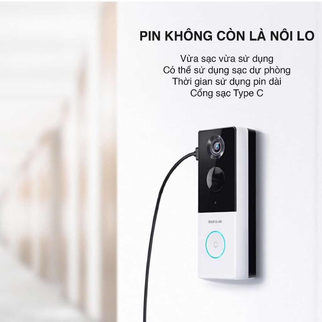 Chuông Cửa Thông Minh Botslab R801 