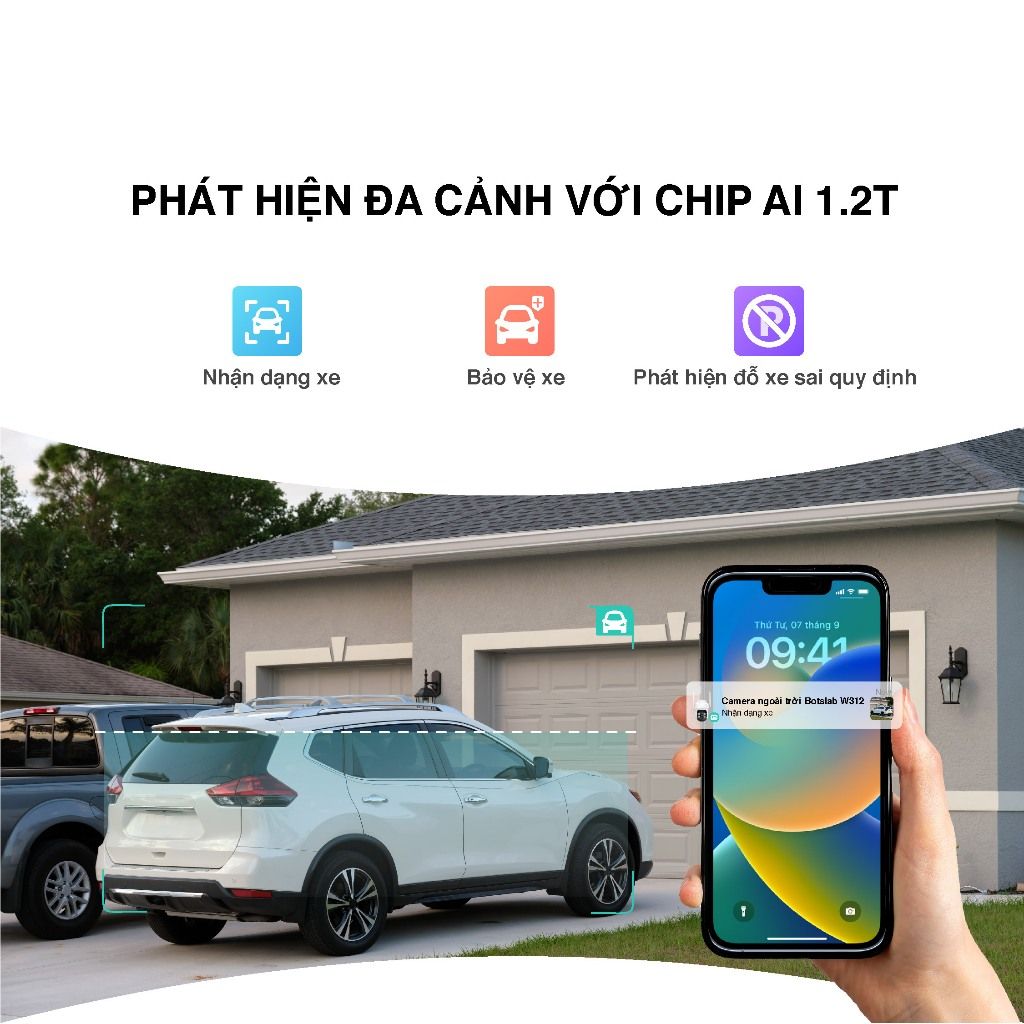  Camera Wifi Ngoài Trời 360 Botslab W312 