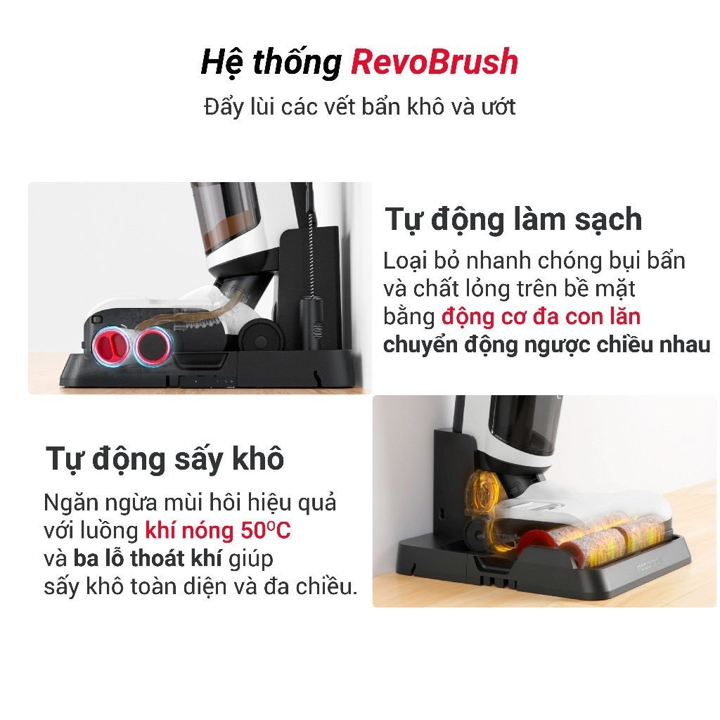  Máy Hút Bụi Cầm Tay Roborock Dyad Pro Combo (4-in-1) 
