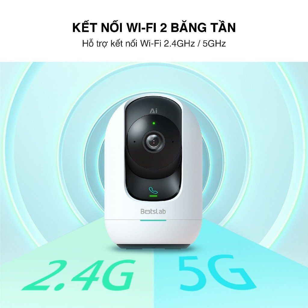  Camera Wifi Trong Nhà Botslab C221 