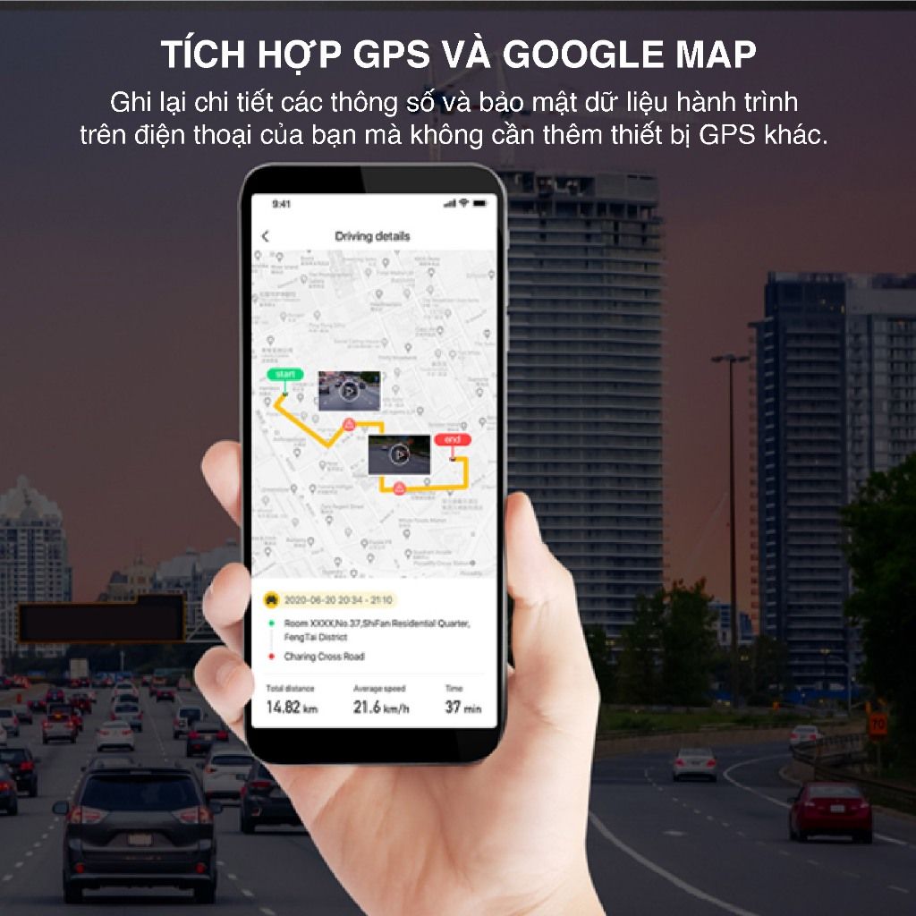 Bộ Đôi Camera Hành Trình Botslab G500H 