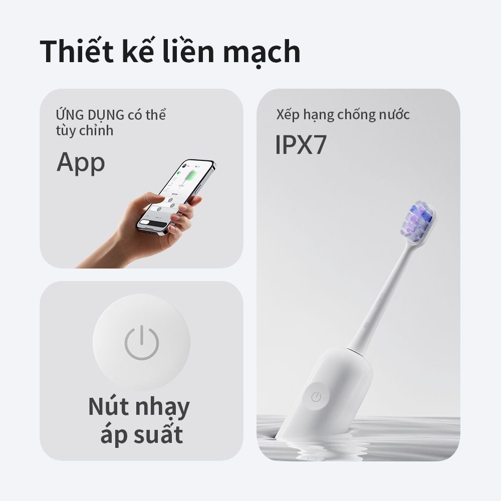  Bàn Chải Điện Laifen Wave ABS 