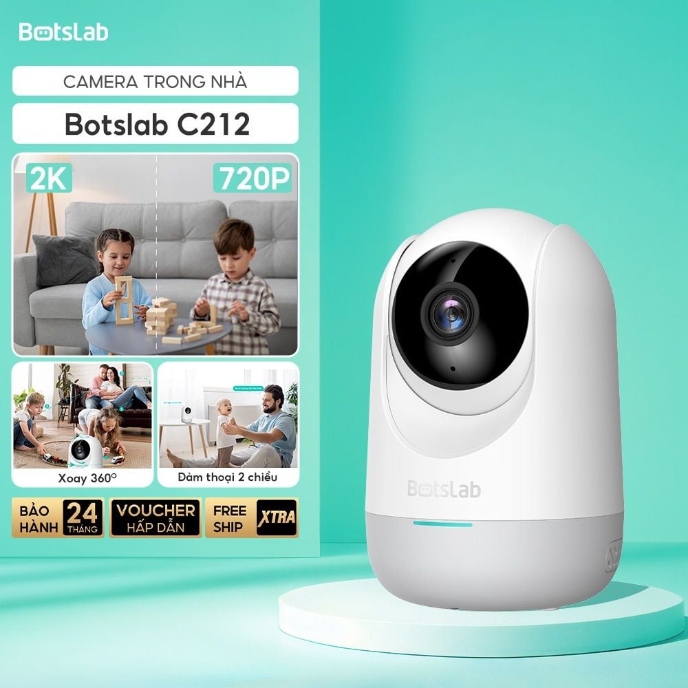  Camera Wifi Trong Nhà Botslab C212 