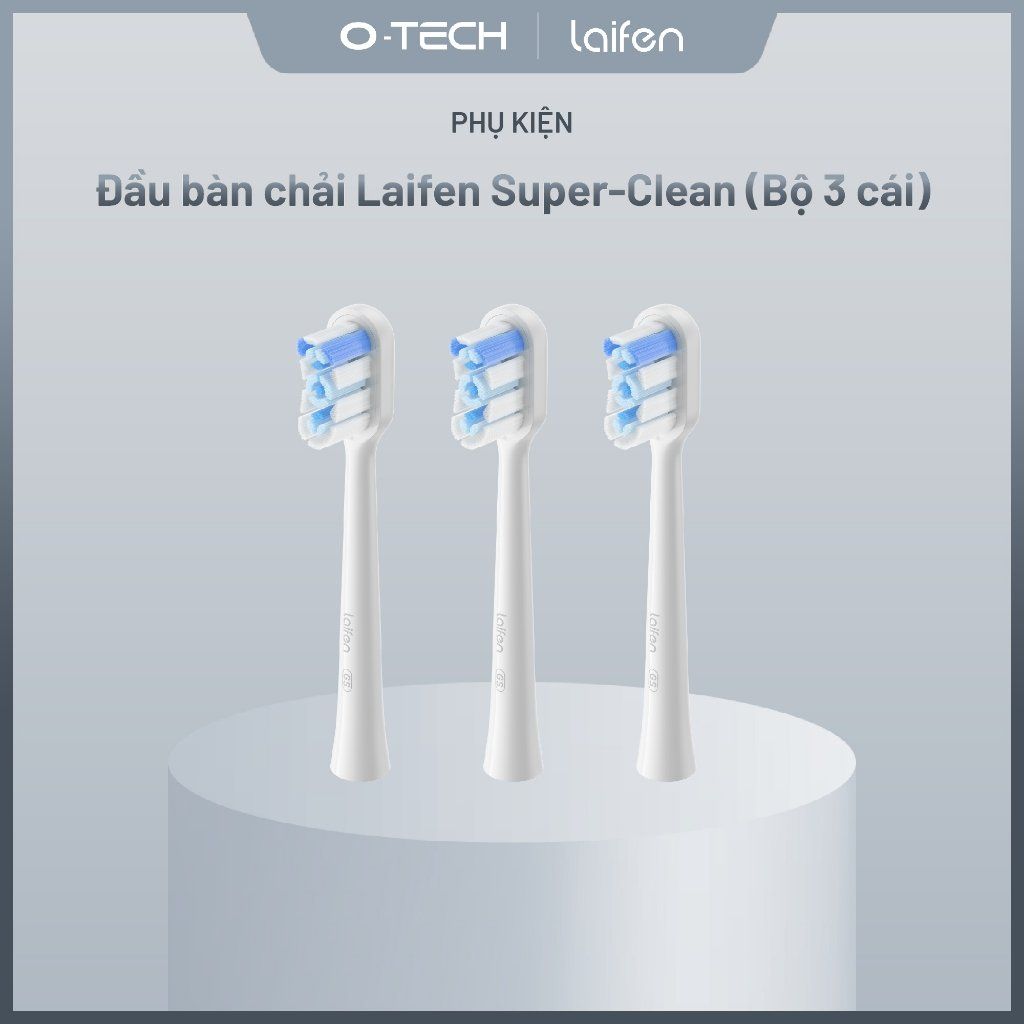  Đầu Bàn Chải Điện Laifen Super Clean 