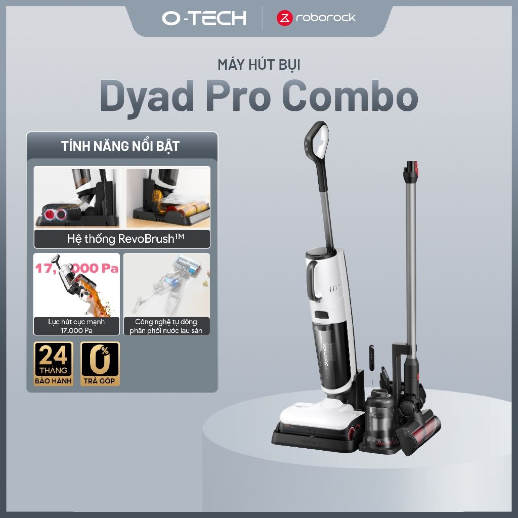  Máy Hút Bụi Cầm Tay Roborock Dyad Pro Combo (4-in-1) 