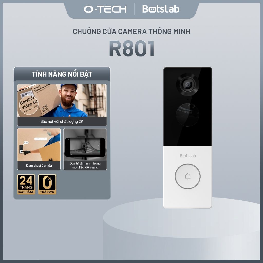  Chuông Cửa Thông Minh Botslab R801 