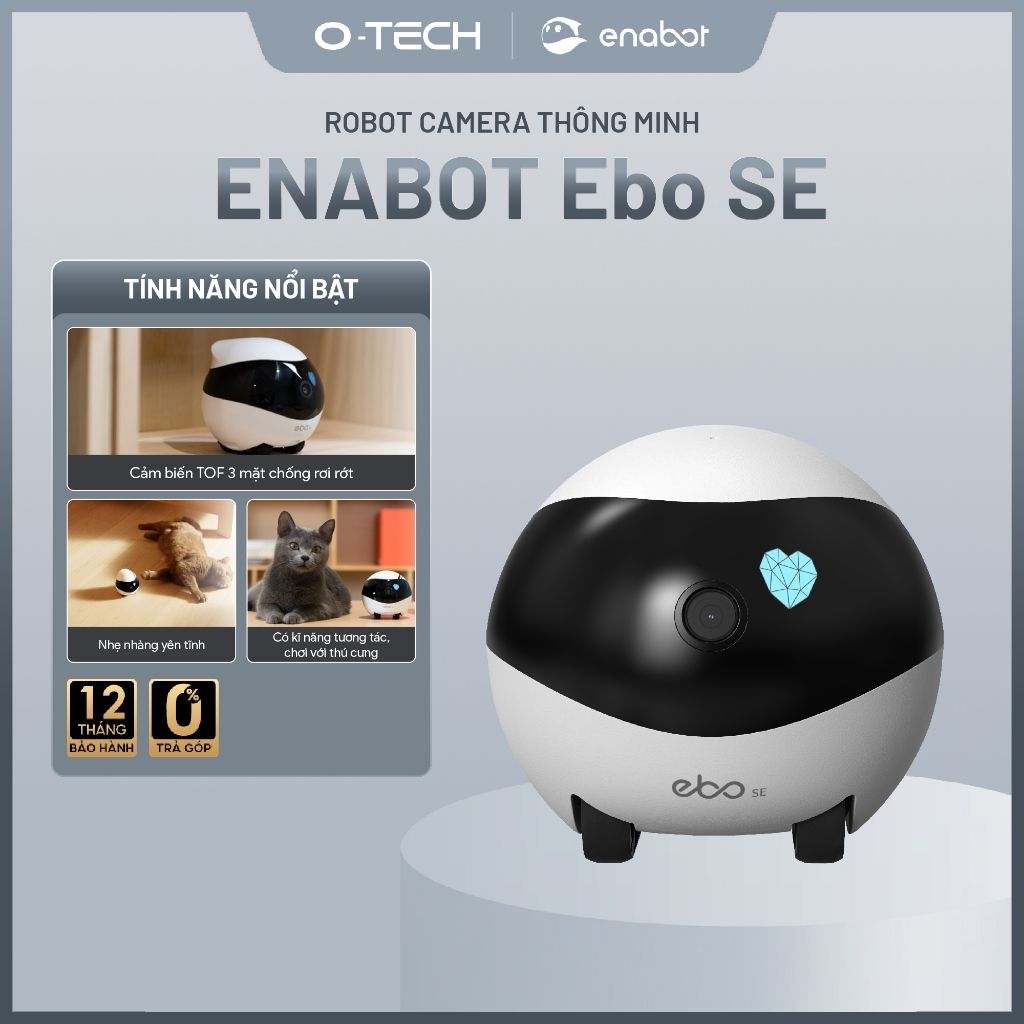  Robot Camera Giữ Nhà Enabot EBO SE 