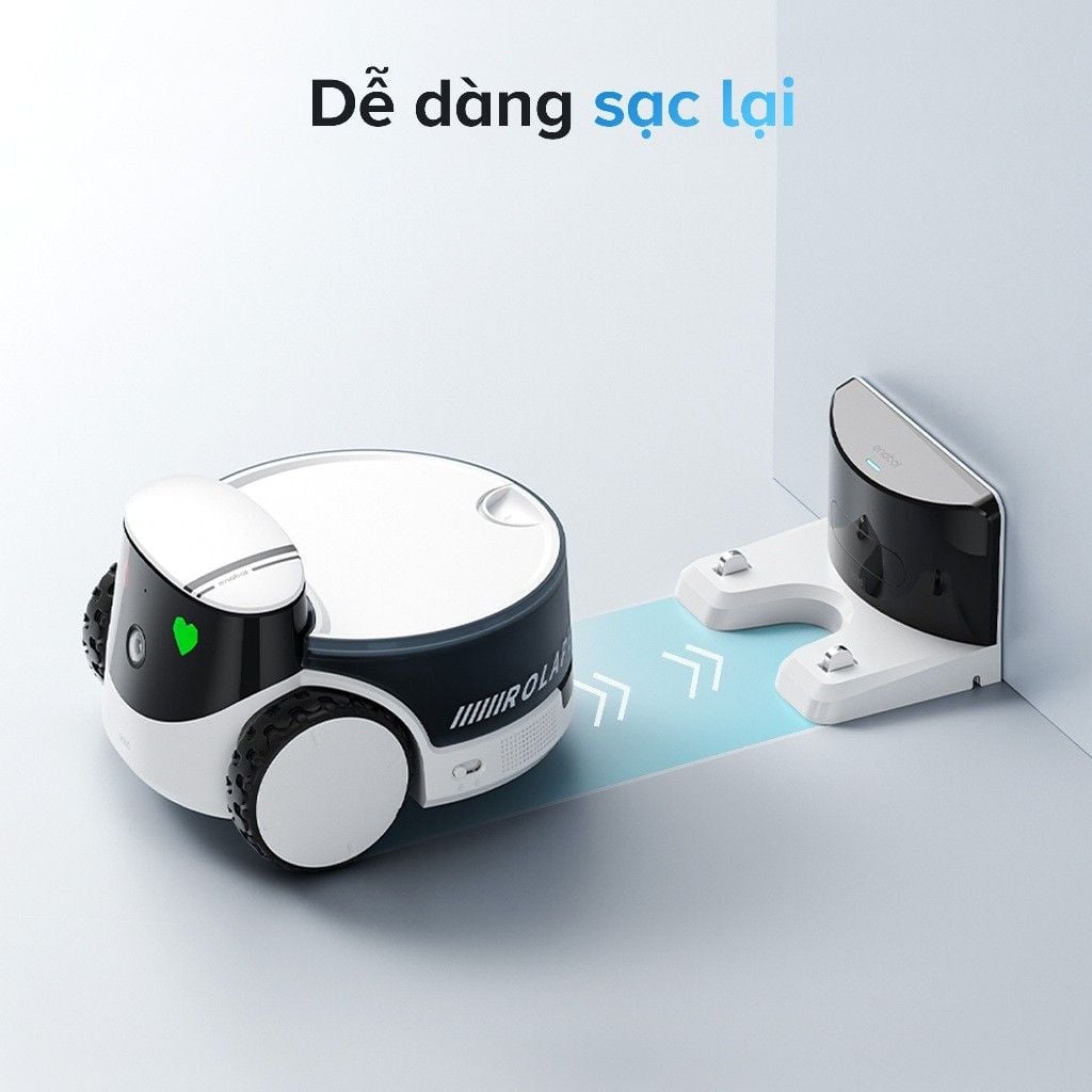  Robot Camera AI Tương Tác Với Thú Cưng Enabot ROLA PetPal 