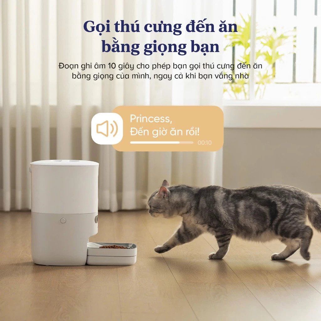  Máy Cho Chó Mèo Ăn Thông Minh Pawsync 