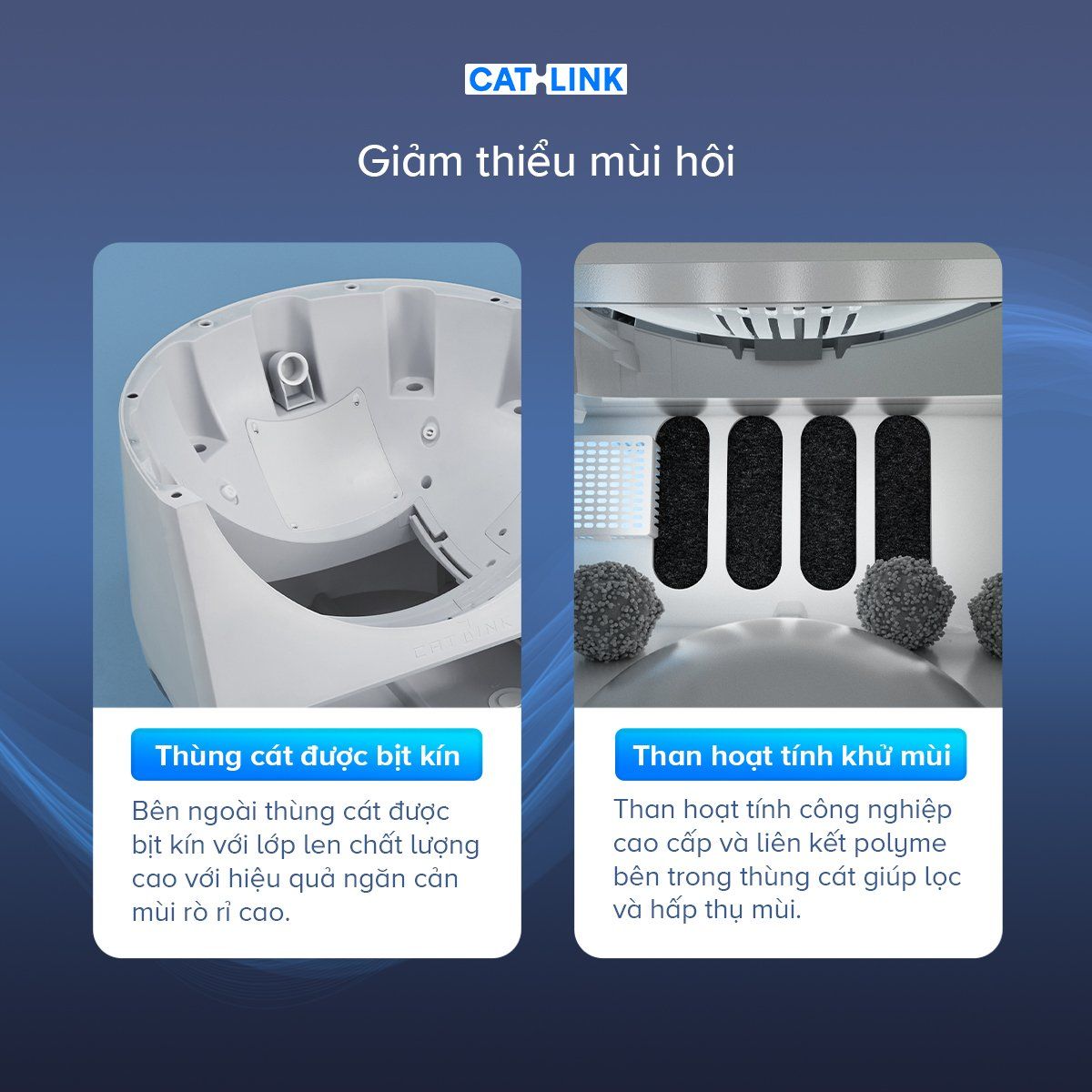  Máy vệ sinh cho mèo tự động CATLINK Young 